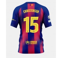 Barcelona Andreas Christensen #15 Koszulka Podstawowa 2025-26 Krótki Rękaw